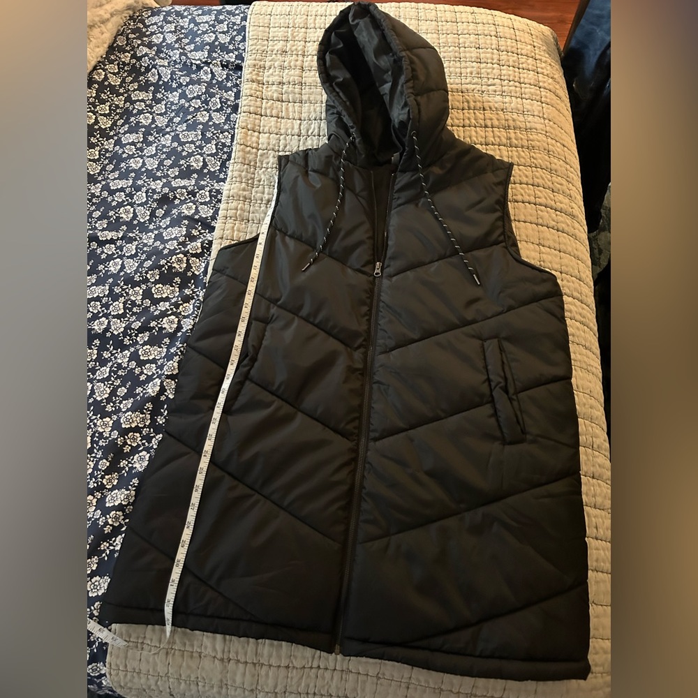 Z by Zella long hooded vest